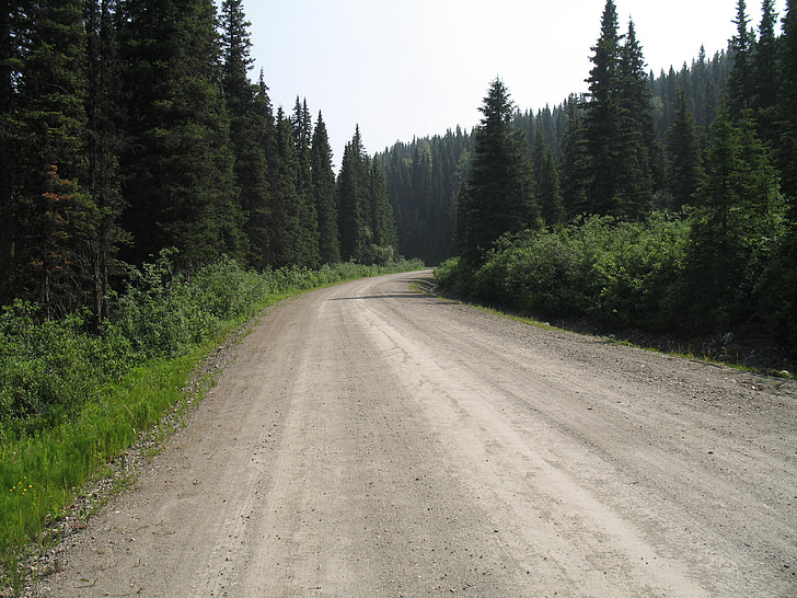 carretera, carretera abandonada, montañas, camino de la montaña, al aire libre, camino de ripio, paisaje