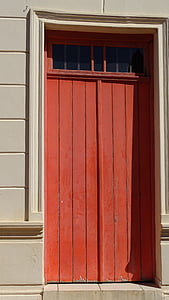 Tür, nach Hause, Häuser, rot, Fenster, Architektur, Gebäude außen