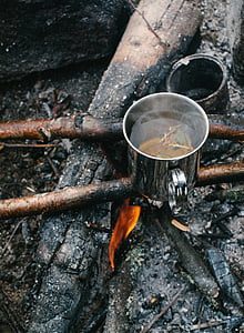 ash, boil, bonfire, burn, burning, campfire, camping