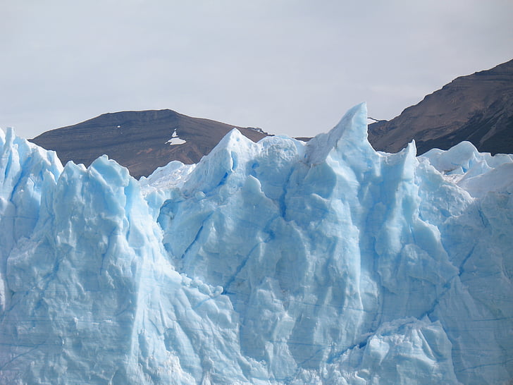 Parque nacional los glaciares, Perito moreno gleccser, fagyasztott, táj, természetes