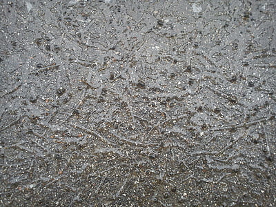 ice, frozen, slippery, gravel, winter, cold, pavement