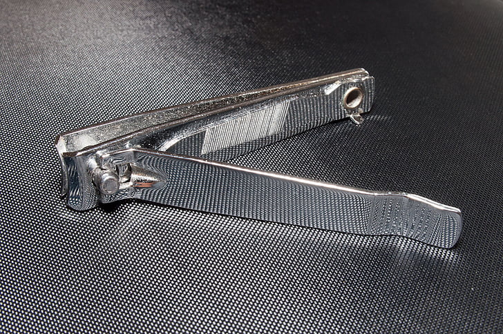 nail clipper, manicure, metal, nail clippers, tool