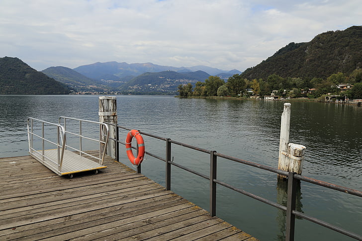 açılış pier, figino, Göl, Ticino