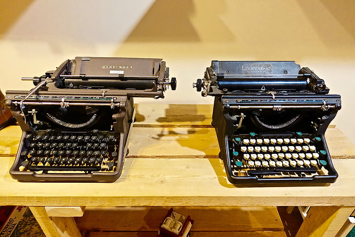 skrivemaskiner, manual, antik, mekanisk, vintage skrivemaskine, Classic, retro