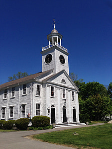 kirke, arkitektur, Massachusetts, nye, England, kommune, religiøse