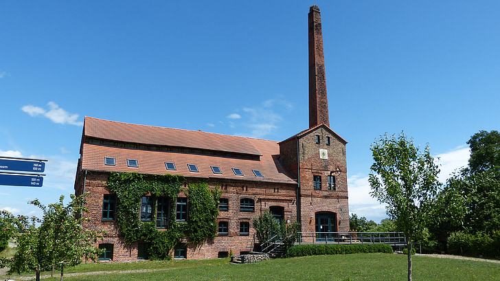 ribbeck, distillery, building, historically, architecture, historic building