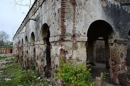 ruins, tapera, old, construction, old building, architecture, brick