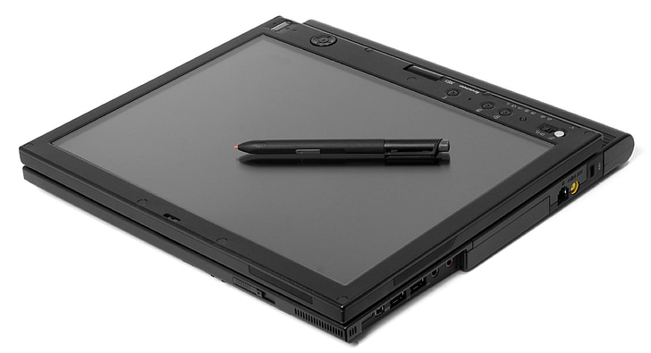 Lenovo, x61, tablette, mode