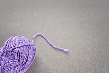 wool, purple, cat's cradle, woollen, color, colored, knitting accessories