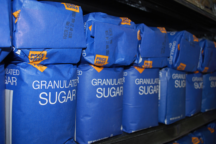 sugar, granulated, sweetener, sweet, packages, store, shop