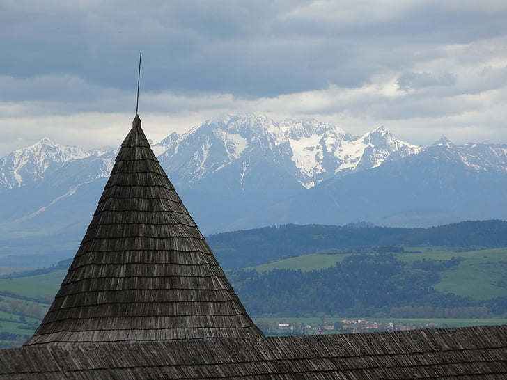 maisema, näkymä, vuoret, Luonto, Slovakia
