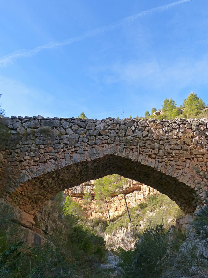 römische Brücke, Priorat, cavaloca, Montsant