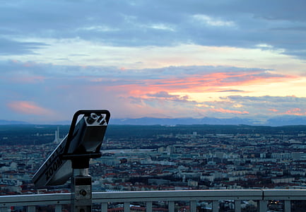 奥林匹亚塔, 慕尼黑, 奥林匹克公园, 塔, 双筒望远镜, 阿尔卑斯的边缘, 城市限制