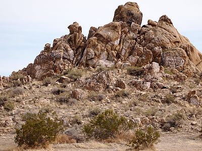 Butte, rocha, montanha, pedra, paisagem, ao ar livre, pedras