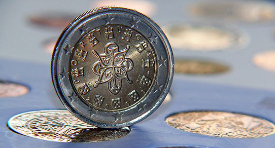 euro, finance, money, coins, close, save, change