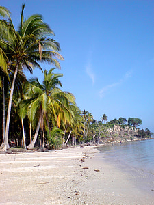 Παντάι, σε Ketapang, Lampung, Ινδονησία, παραλία, Άμμος, στη θάλασσα