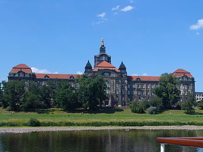 Дрезден, сграда, Саксония, исторически, история, Германия