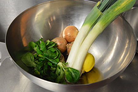 kök, moderna, ingredienser, grönsaker, äta, mat, Vegetarisk