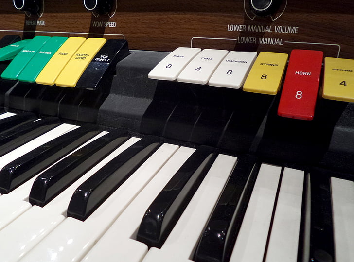 organ, keyboard, Museum