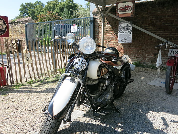 Oldtimer, jour classique, Schloss dyck, motos, Vintage massive, moto, transport