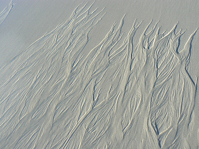 sand, waves, natural, art, coast, sea, california