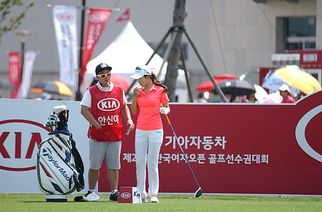 Golf, korea Południowa kobiety open, nie wyszedł, Zobacz smakowe taniec