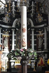 candle, church, religion