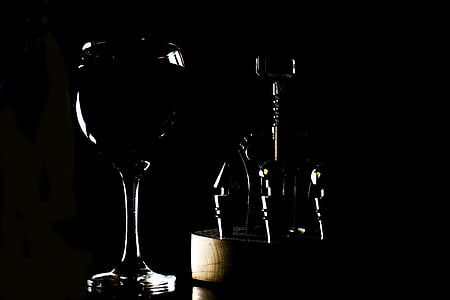 anggur, Piala, hitam, merah, pembuka botol, anggur Rosé, mencicipi anggur