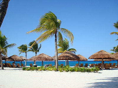 ビーチ, 美しいビーチ, 休日, 海, カリブ海, 島, カリブの海