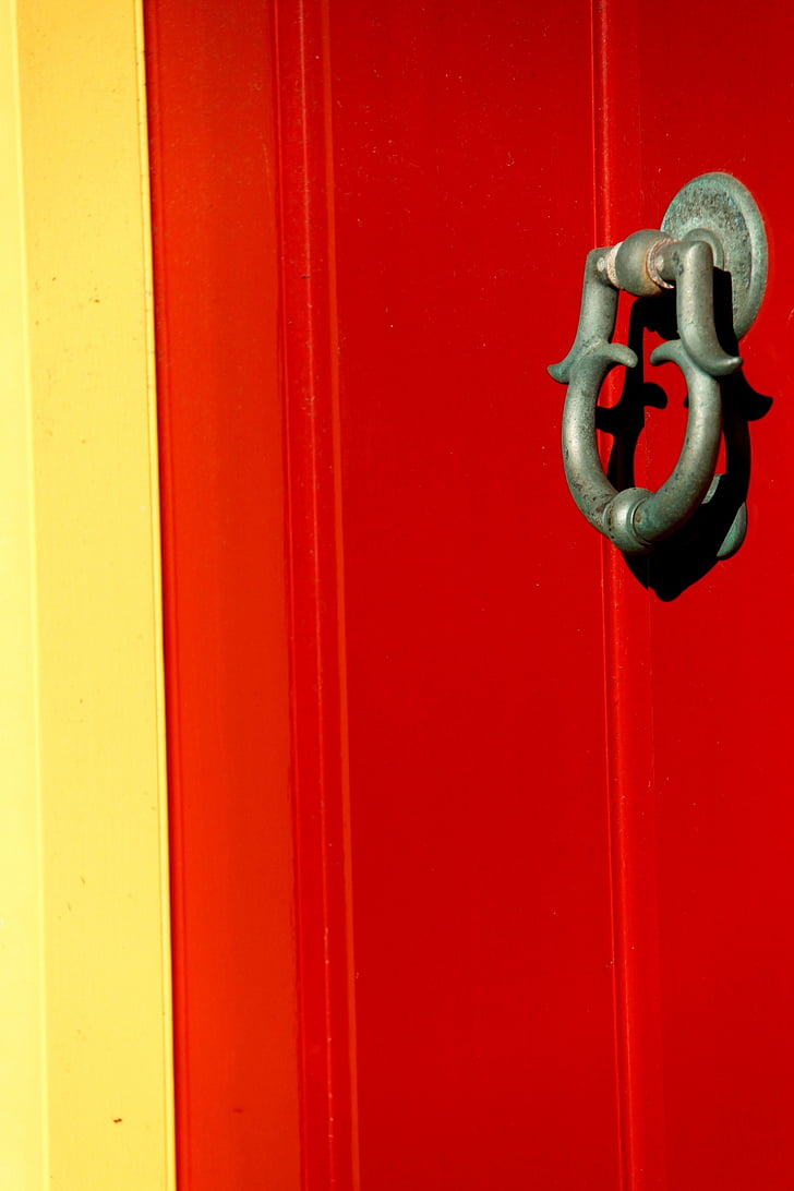 Vlieland, farve, døren