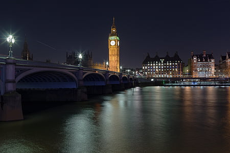 Westminster, Big ben, London, England, UK, Bridge, regeringen