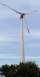 Angin, Pinwheel, pembangkit listrik, rotor, tenaga angin, langit, energi