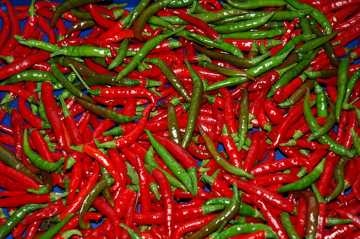 chilli papriček, jídlo, Chili, zelenina, pikantní, horká, vaření