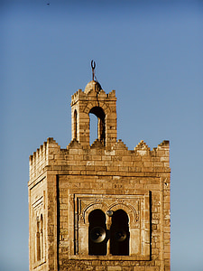 moskén, tornet, gammal konstruktion