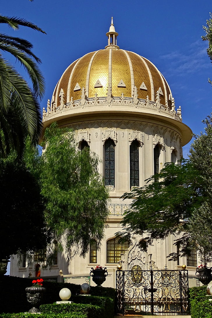 Izrael, Haifa, Bahá ' í vjere, Bahá ' í weltzentrum, svetište, Bahá ' í vjere vrt