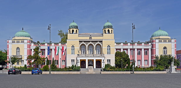 Ουγγαρία, Mohács, Δημαρχείο, Μαυριτανών, περίεργο, Νότιας Ουγγαρίας, μεθοριακή περιοχή