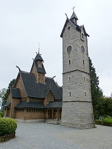 η Stave εκκλησία, αρχιτεκτονική, Εκκλησία, κτίριο, εντυπωσιακό, διάσημο, ξύλινη εκκλησία