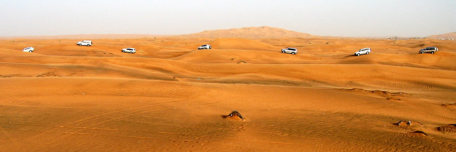 Dubai, öken, Dune, Förenade Arabemiraten, Arabemiraten, Sand, resor