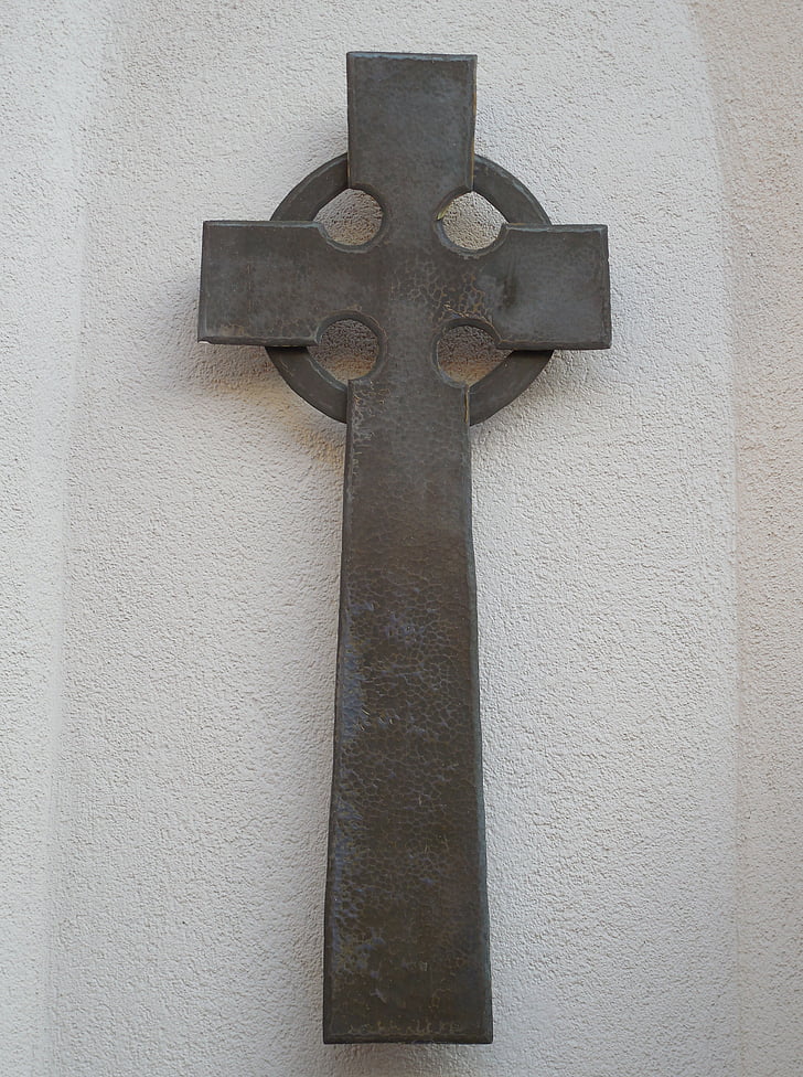 Celtic, Cross, religion, religiøse, irsk, gamle, symbol