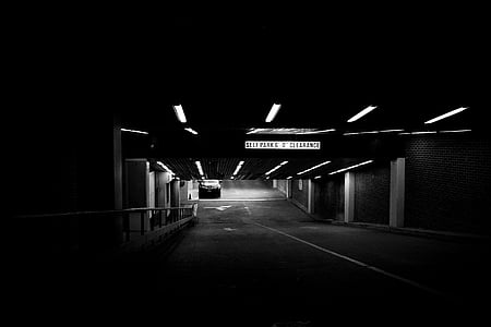 parking deck, basement garage, subterranean garage, underground parking, underground garage, underground parking lot, parking