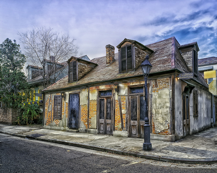 Lafitte của tiệm, New orleans, Louisiana, đô thị, thành phố, Street, Landmark