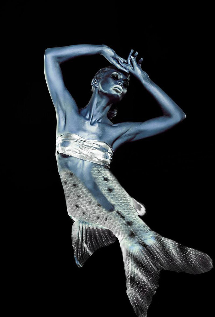 sirena, om de peşte, femeie, creaturi mitice