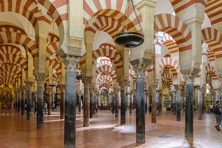 arkitektur, mauriske, Spania, Cordoba, Mezquita, verdensarv