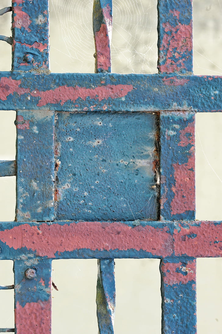 iron, rust, texture, paint, wall, color, the framework