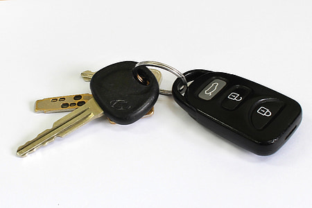 kunci mobil, tombol, Mobil, Mobil, kunci, keamanan, membuka