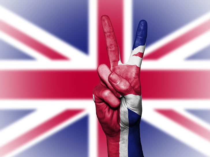 Vereinigtes Königreich, UK, Großbritannien, Frieden, Hand, Nation, Hintergrund