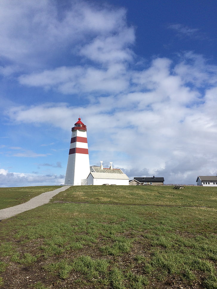 lesja lighthouse, lighthouse, norway, alesund