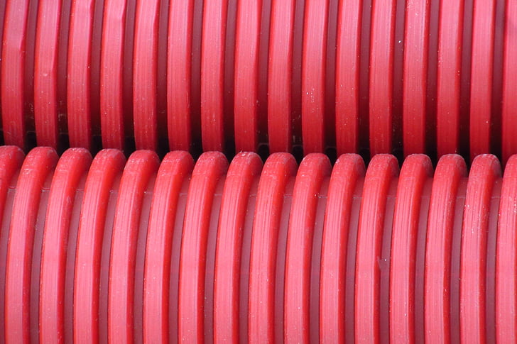 tubo, plástico, rojo, RIP, funda de protección, patrón de, Fondo