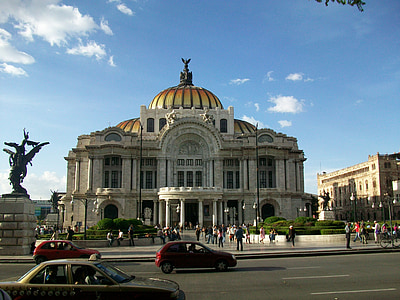 beaux arts, Mexique, la ville de Mexico, Palais des beaux-arts, ville