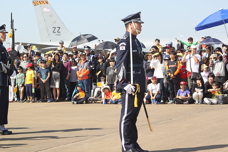Luftforsvaret, Gun Vis, flyshow, Uniform, koreansk